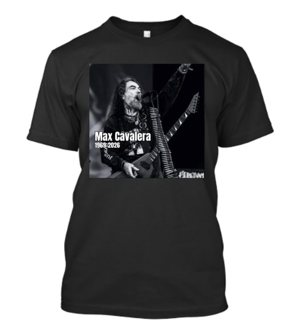 Max Cavalera 1969 2026 Heavy Metal Icon Performance T-Shirt