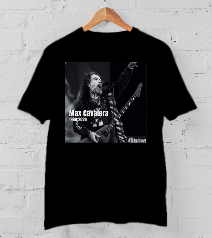 Max Cavalera 1969 2026 Heavy Metal Icon Performance T-Shirt