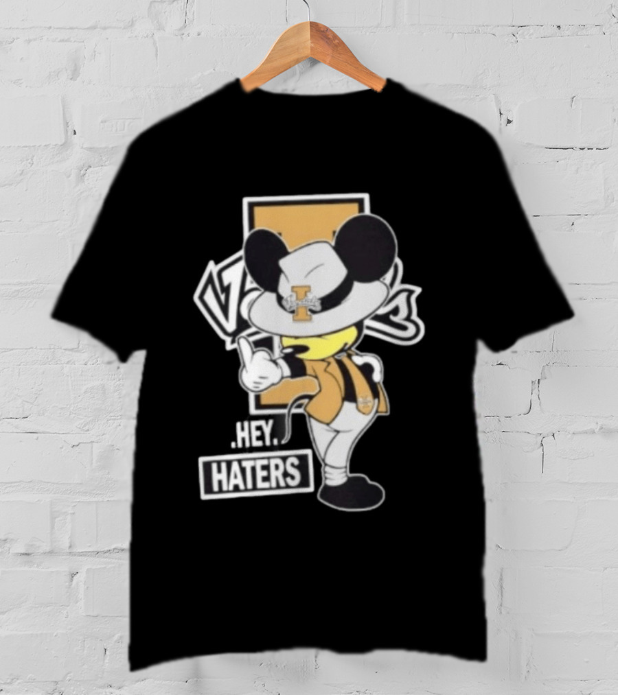 Idaho Vandals Football Mickey Hey Haters T-Shirt