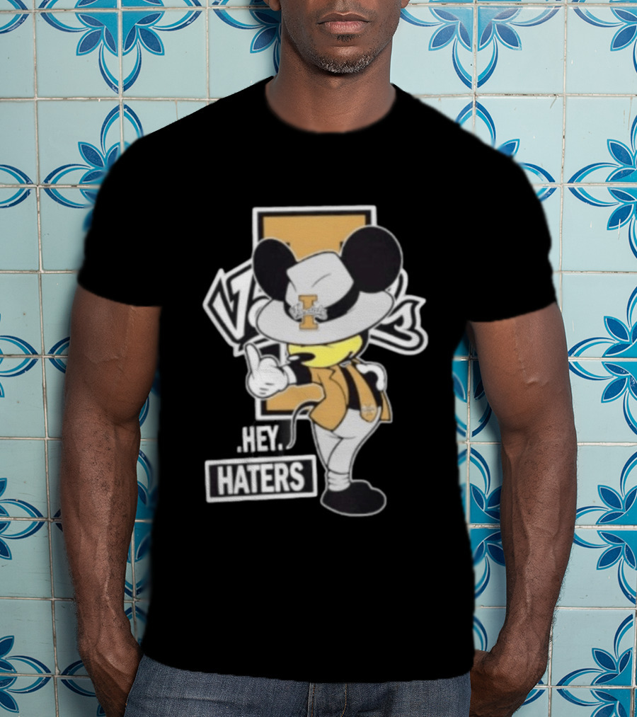 Idaho Vandals Football Mickey Hey Haters T-Shirt