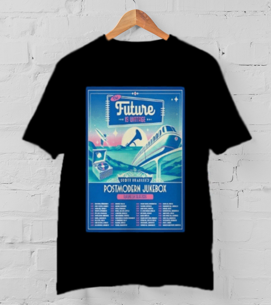 Future Is Vintage Scott Bradlee's Postmodern Jukebox Europe UK Tour 2026 T-Shirt