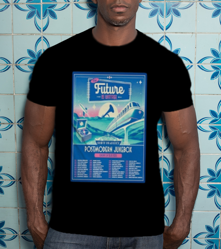 Future Is Vintage Scott Bradlee's Postmodern Jukebox Europe UK Tour 2026 T-Shirt