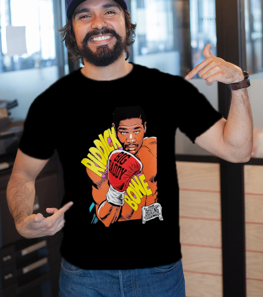 Riddick Bowe Big Daddy The Boxing Legends T-Shirt