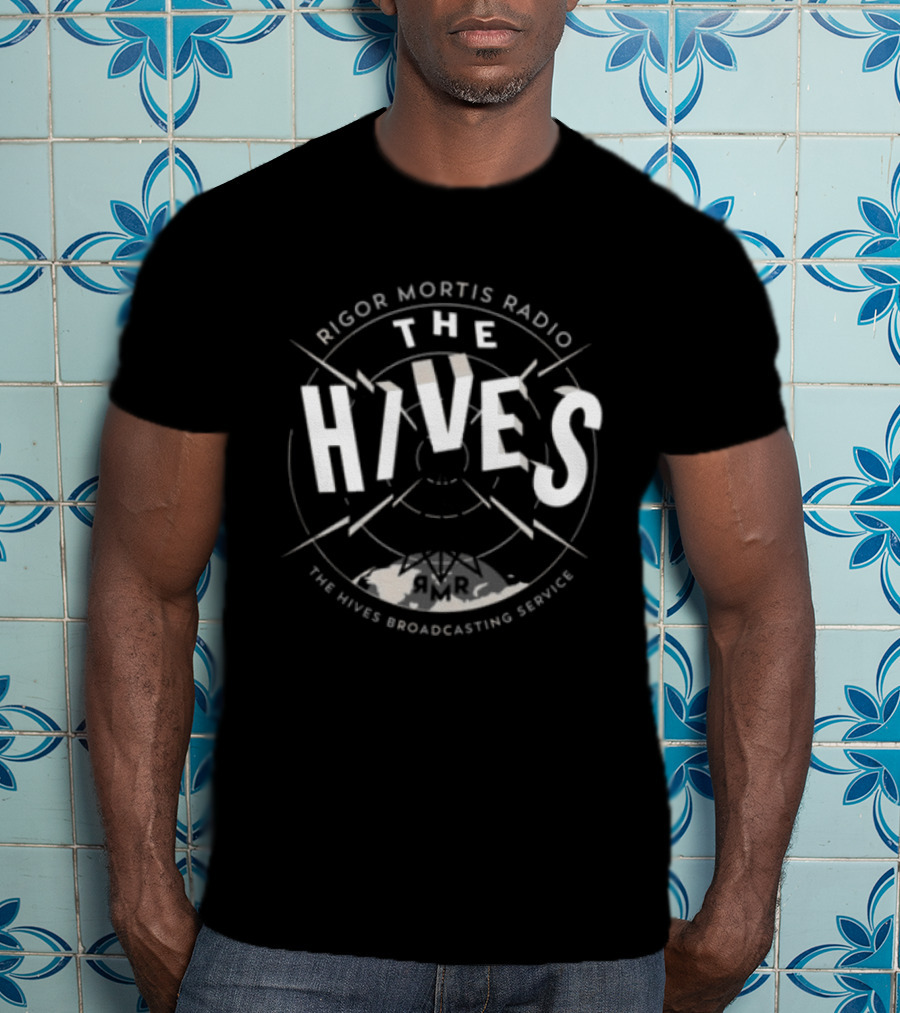 Rigor Mortis Radio The Hives Broadcasting Service RMR T-Shirt