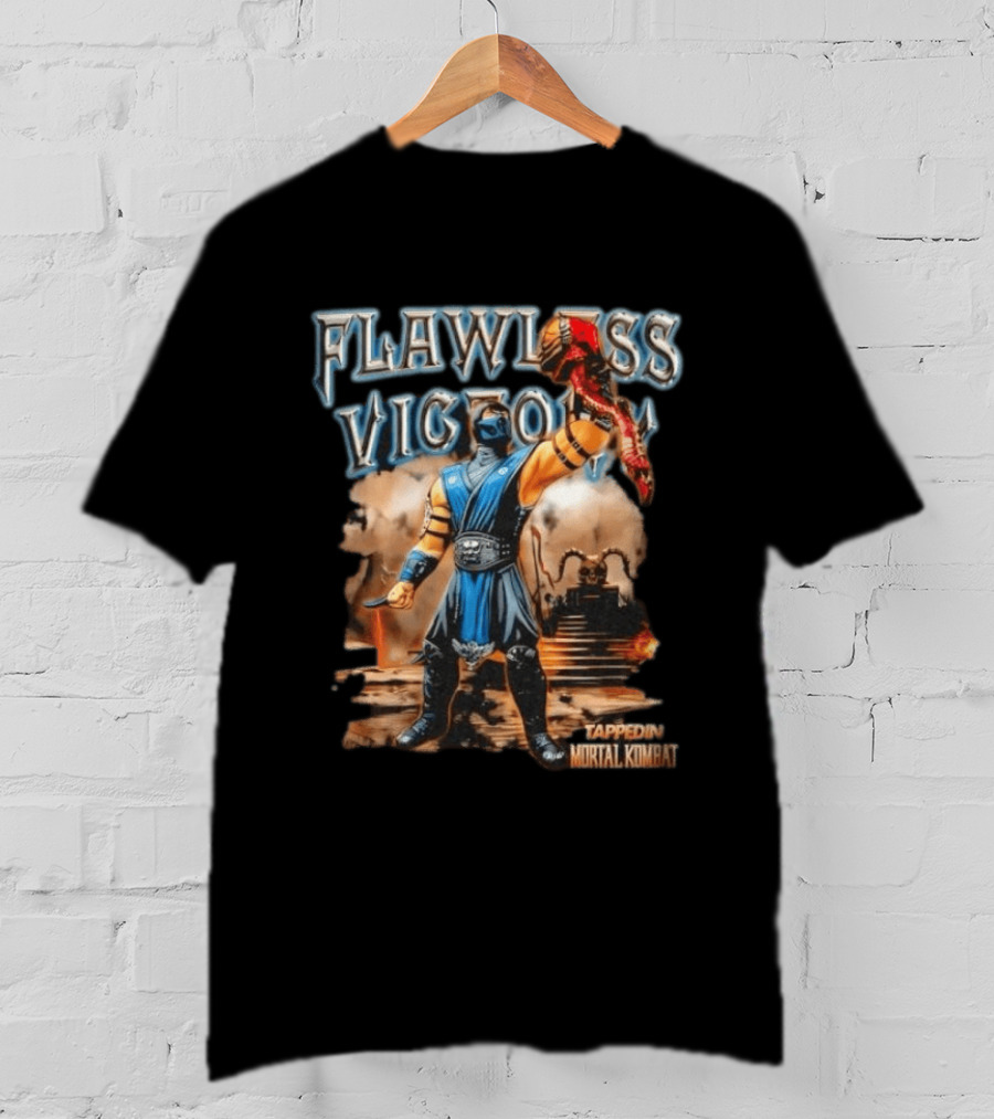 Flawless Victory Subzero Tappedin Mortal Kombat T-Shirt