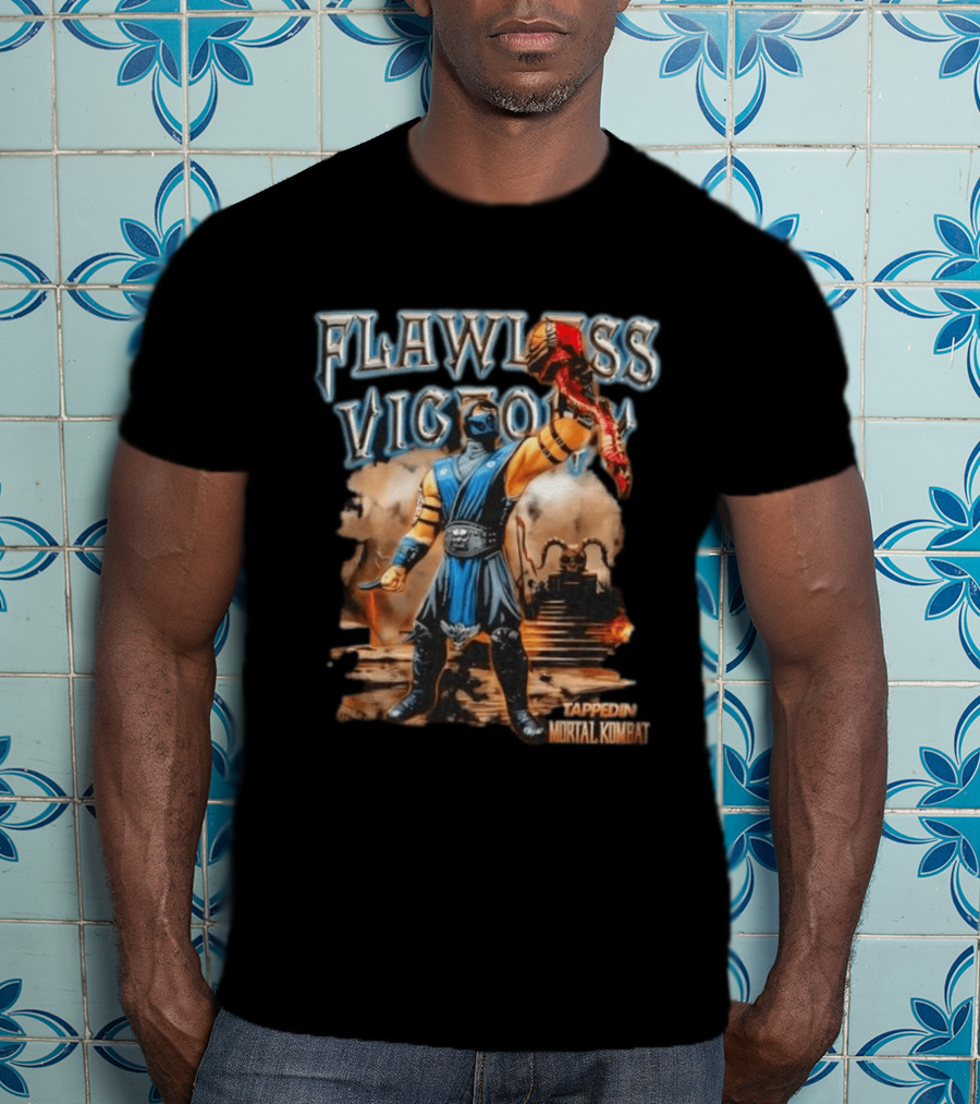 Flawless Victory Subzero Tappedin Mortal Kombat T-Shirt