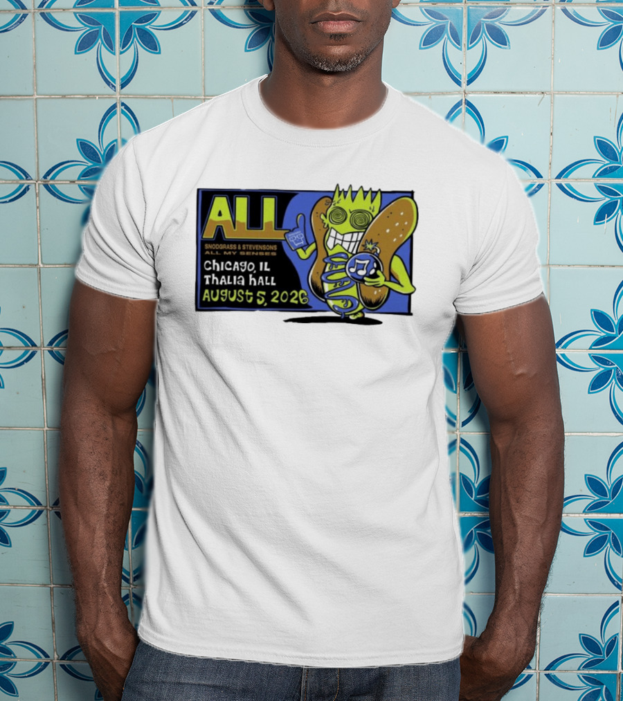 ALL Snodgrass Stevensons Chicago Thalia Hall August 5 2026 T-Shirt