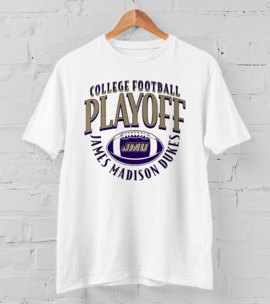 JMU Football 2025 26 College Football Playoff James Madison Dukes T-Shirt