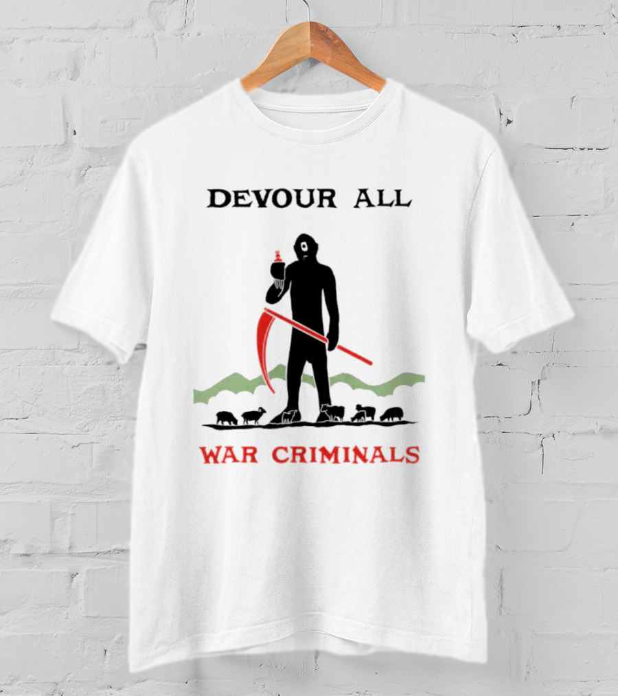 Cyclops Polyphemus Greek Mythology Devour All War Criminals T-Shirt