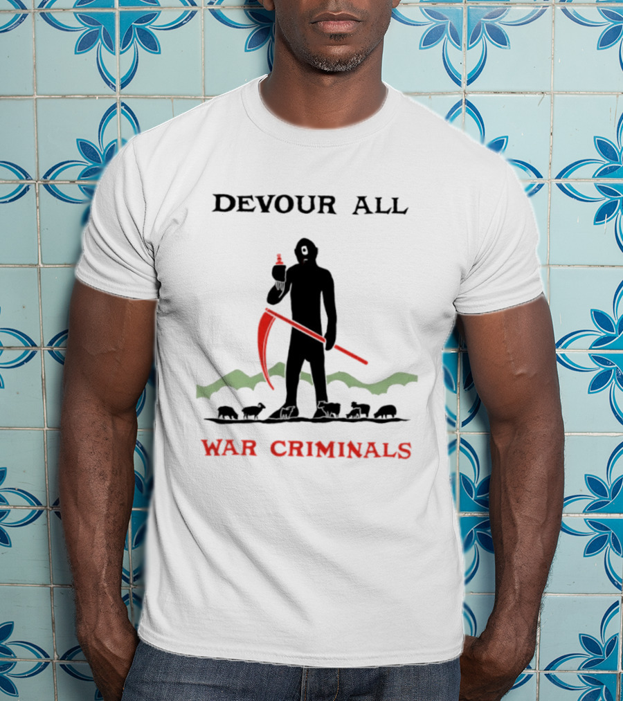 Cyclops Polyphemus Greek Mythology Devour All War Criminals T-Shirt