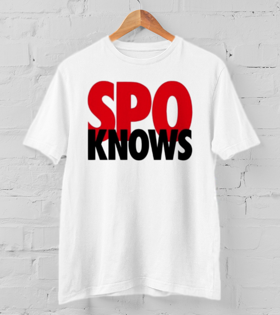 SPO Knows 2025 T-Shirt