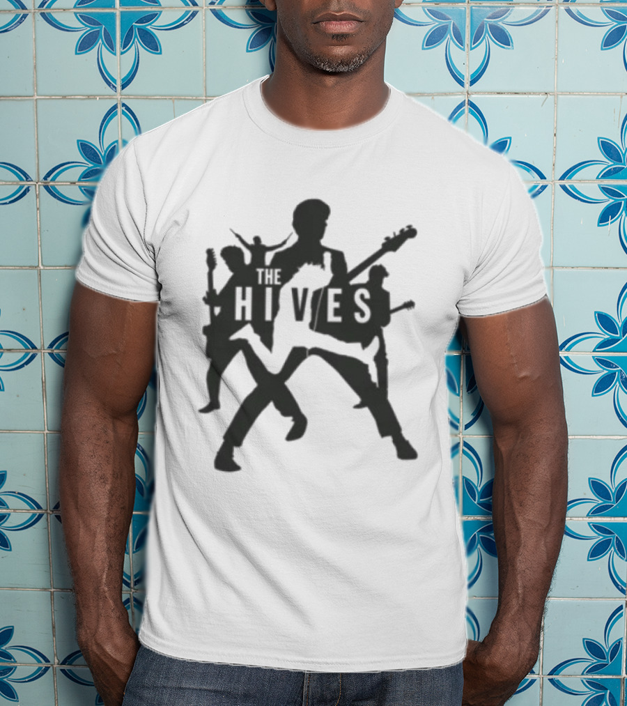 The Hives Band Silhouettes Fan Merchandise T-Shirt