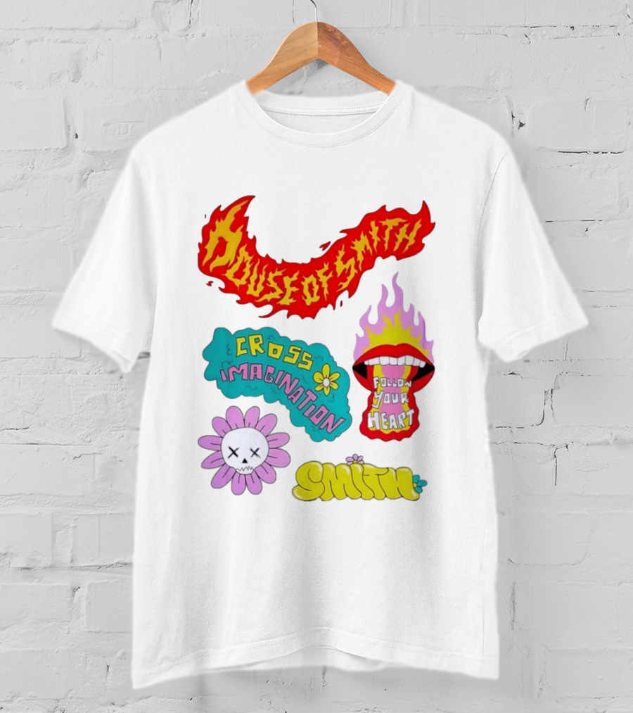 House Of Smith Cross Imagination Follow Your Heart Smith T-Shirt