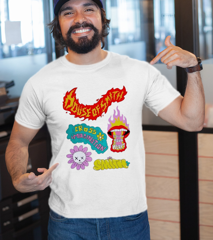 House Of Smith Cross Imagination Follow Your Heart Smith T-Shirt