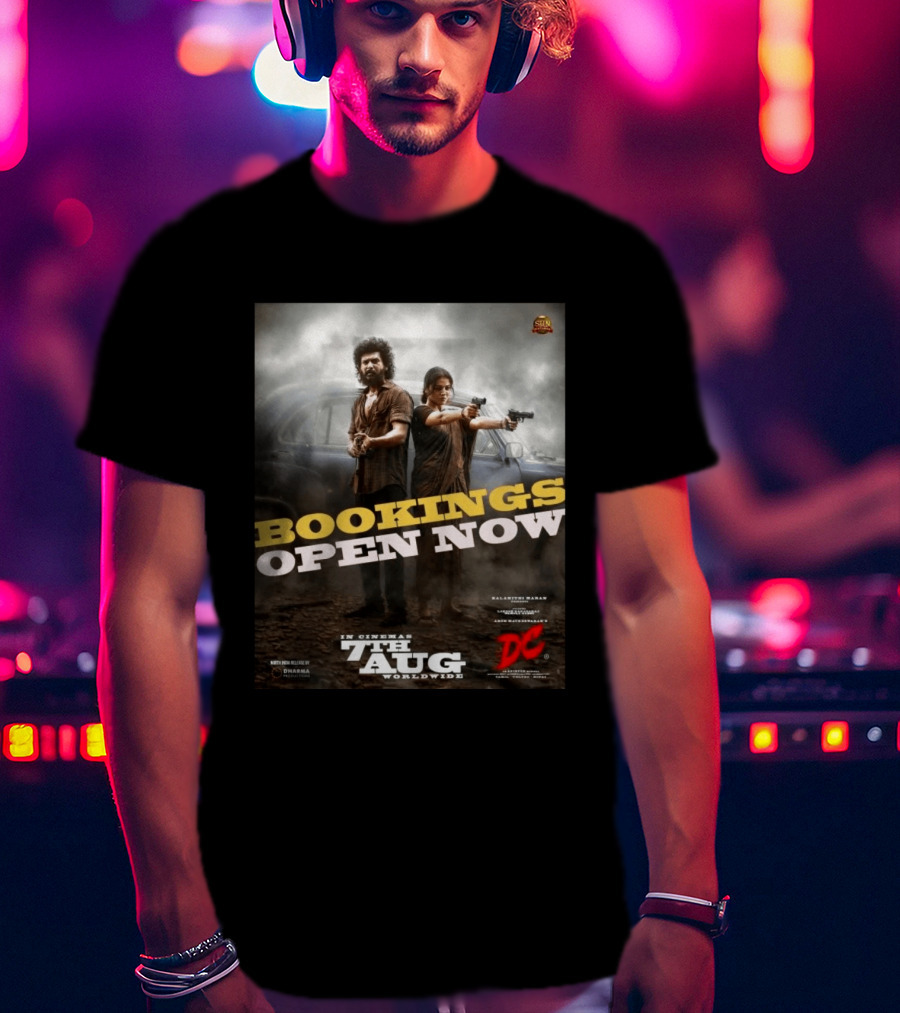 Bookings Open Now For DC In Cinema 7th Aug Worldwide T-Shirt
