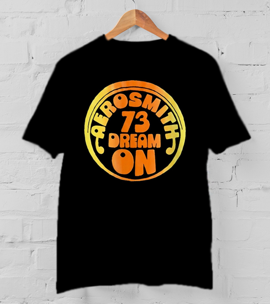 Aerosmith 73 Dream On 1973 Classic Rock T-Shirt