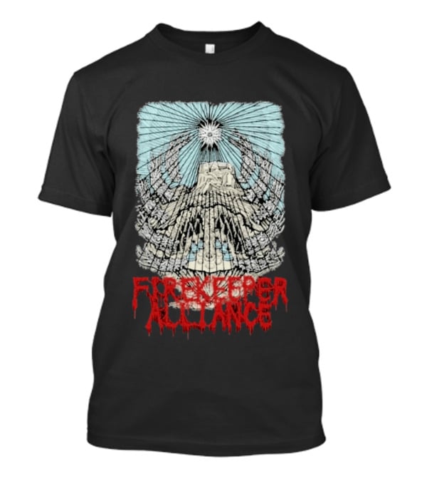 Fire Keeper Alliance Chief Mountain Thomas Hooper T-Shirt