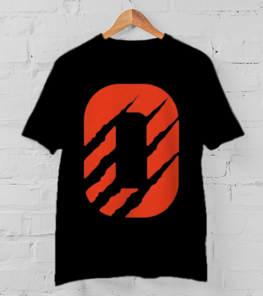 Cincinnati Bengals Clawed Stripes T-Shirt