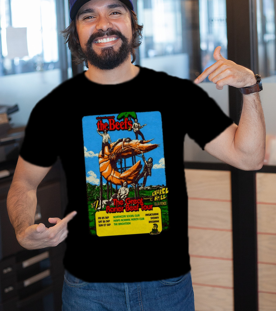 The Beefs 2026 The Great Rarier Beef Tour Melbourne Sydney Brisbane T-Shirt