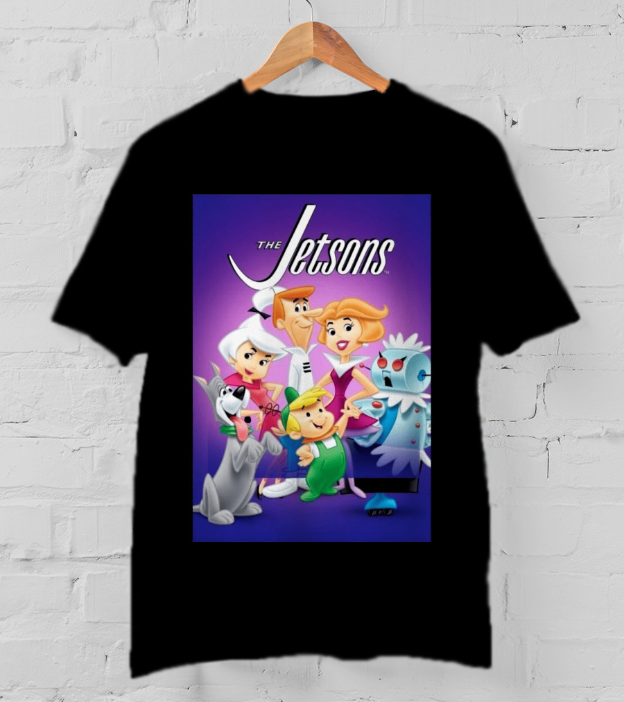 The Jetsons Family 2062 Animation Characters T-Shirt