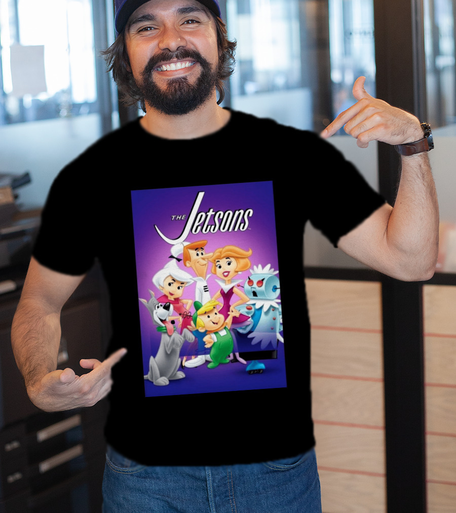 The Jetsons Family 2062 Animation Characters T-Shirt