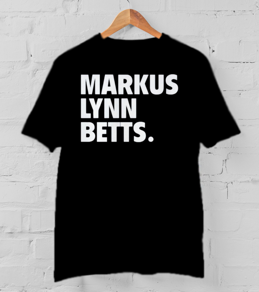 Markus Lynn Betts Los Angeles Dodgers Baseball T-Shirt
