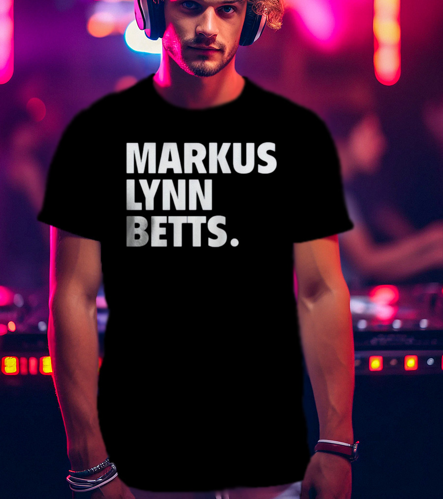Markus Lynn Betts Los Angeles Dodgers Baseball T-Shirt