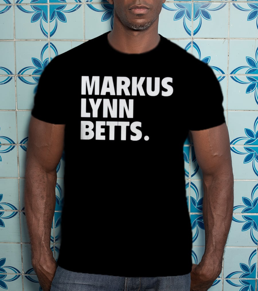 Markus Lynn Betts Los Angeles Dodgers Baseball T-Shirt