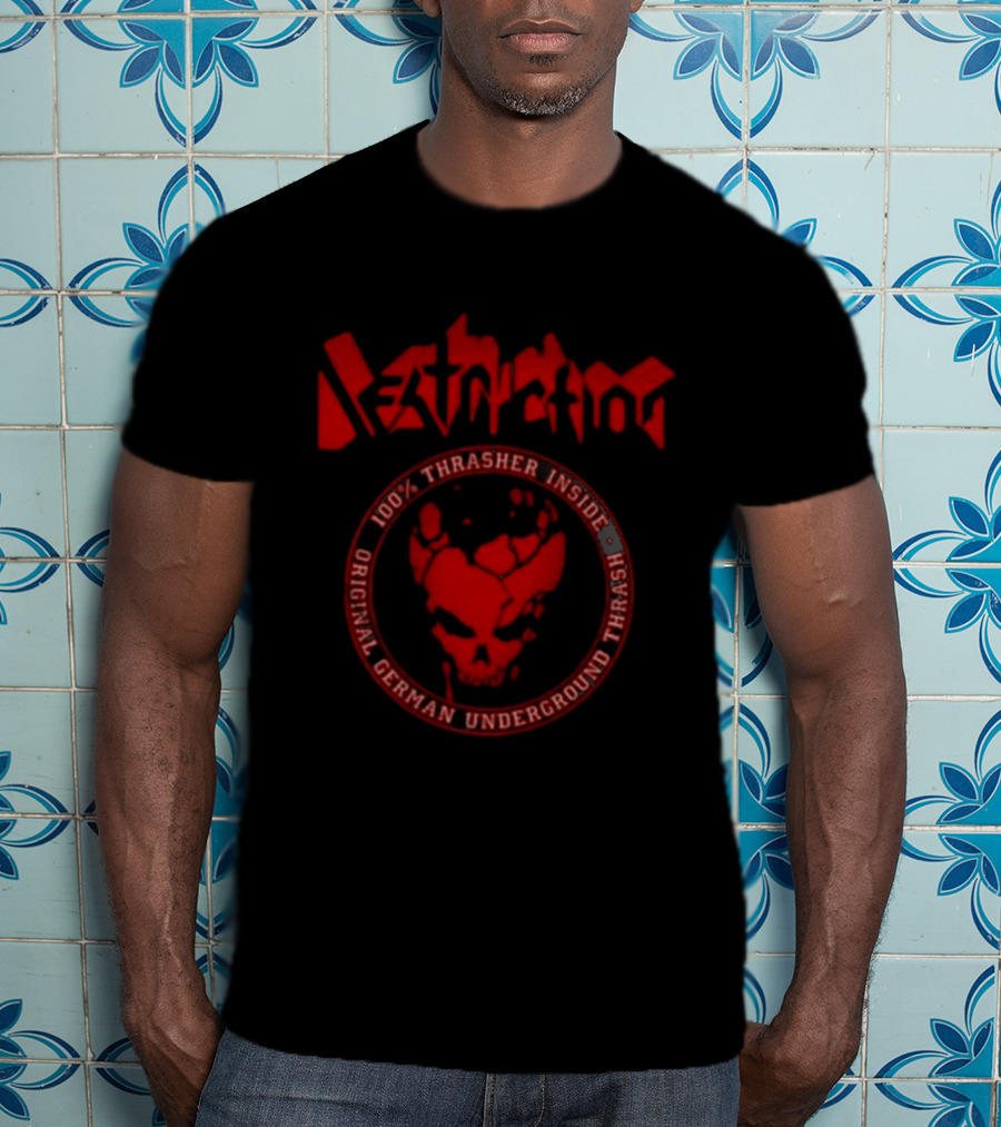 Destruction Thrasher 100% Underground German Thrash T-Shirt