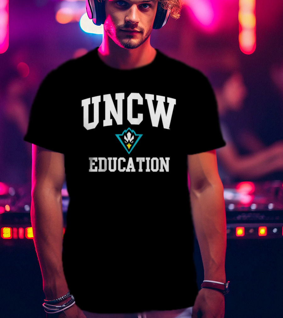 UNCW Education Team University Of North Carolina Wilmington T-Shirt