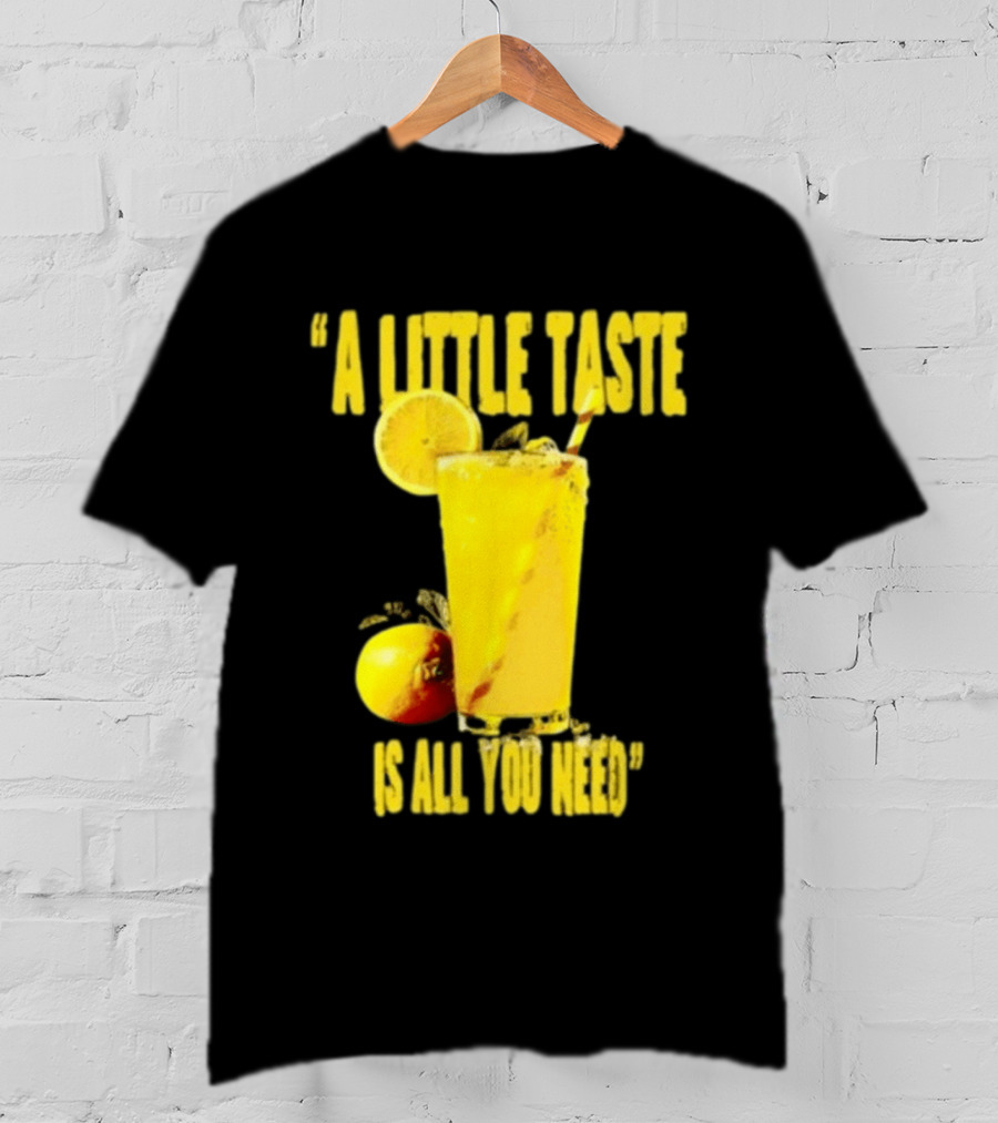 Louis Lemonade Tour 2025 A Little Taste Is All You Need Long Sleeve T-Shirt