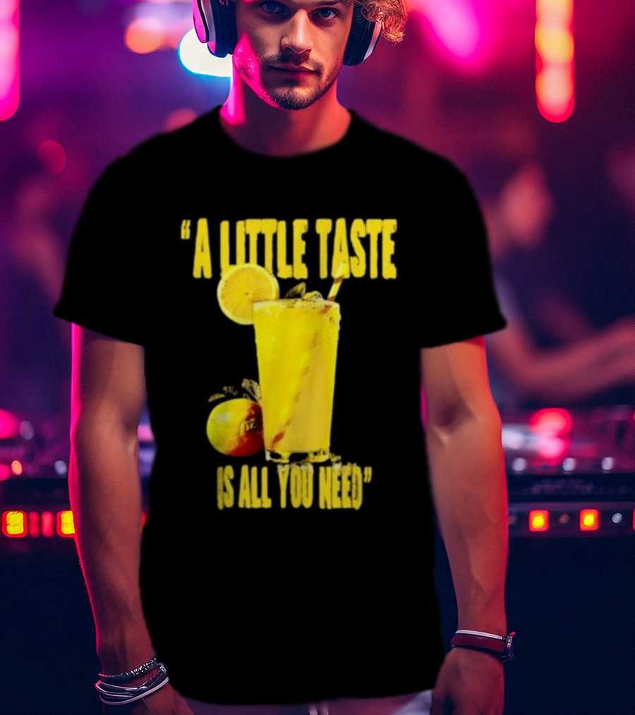 Louis Lemonade Tour 2025 A Little Taste Is All You Need Long Sleeve T-Shirt