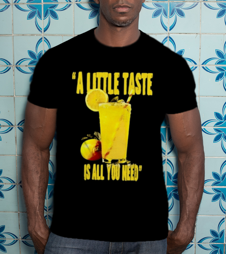 Louis Lemonade Tour 2025 A Little Taste Is All You Need Long Sleeve T-Shirt
