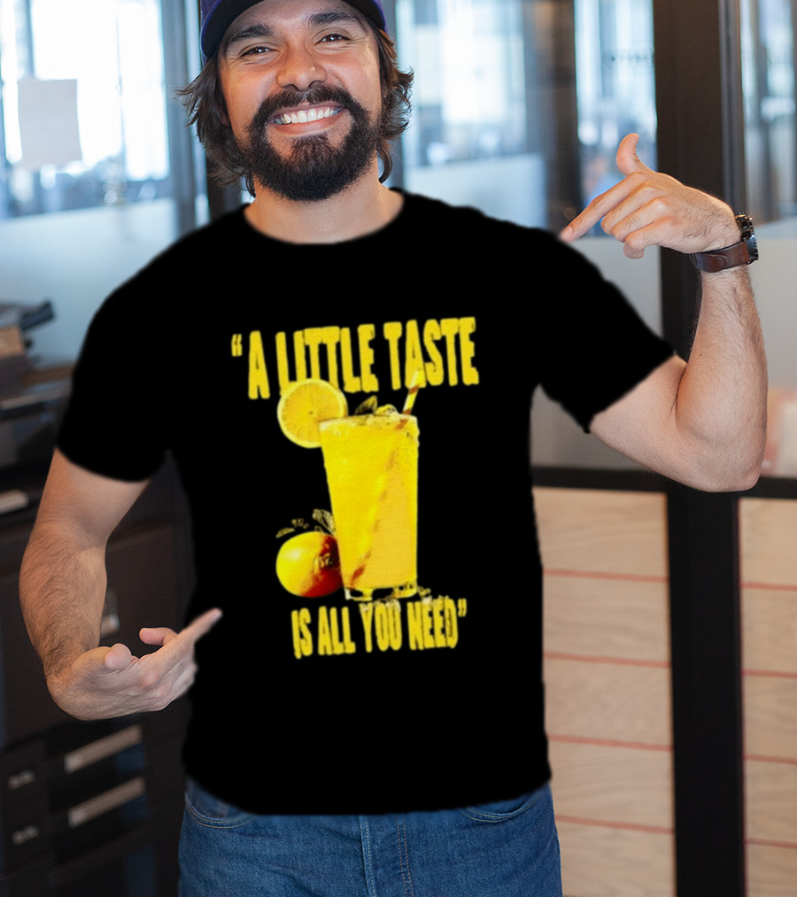 Louis Lemonade Tour 2025 A Little Taste Is All You Need Long Sleeve T-Shirt
