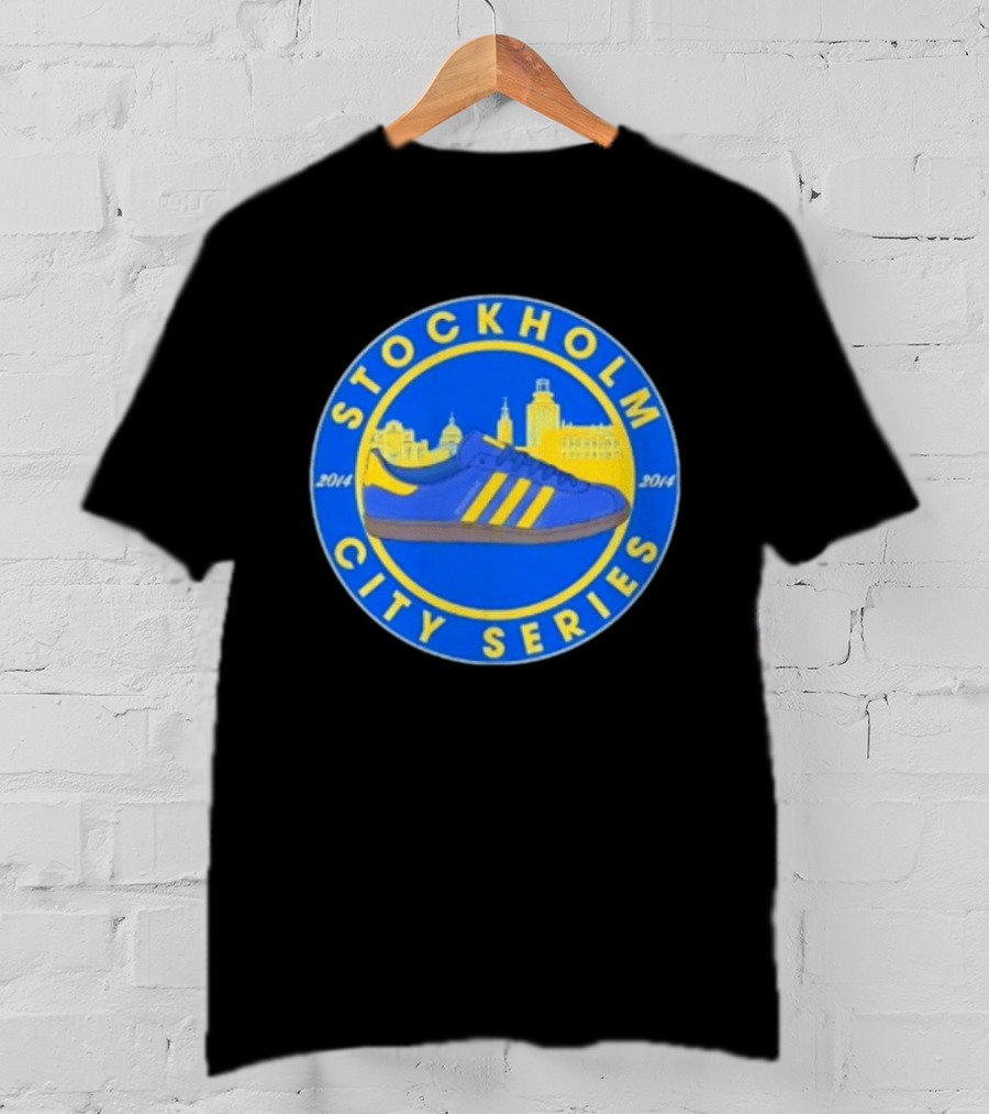 Stockholm City Series Adidas Sneaker 2014 Skyline T-Shirt
