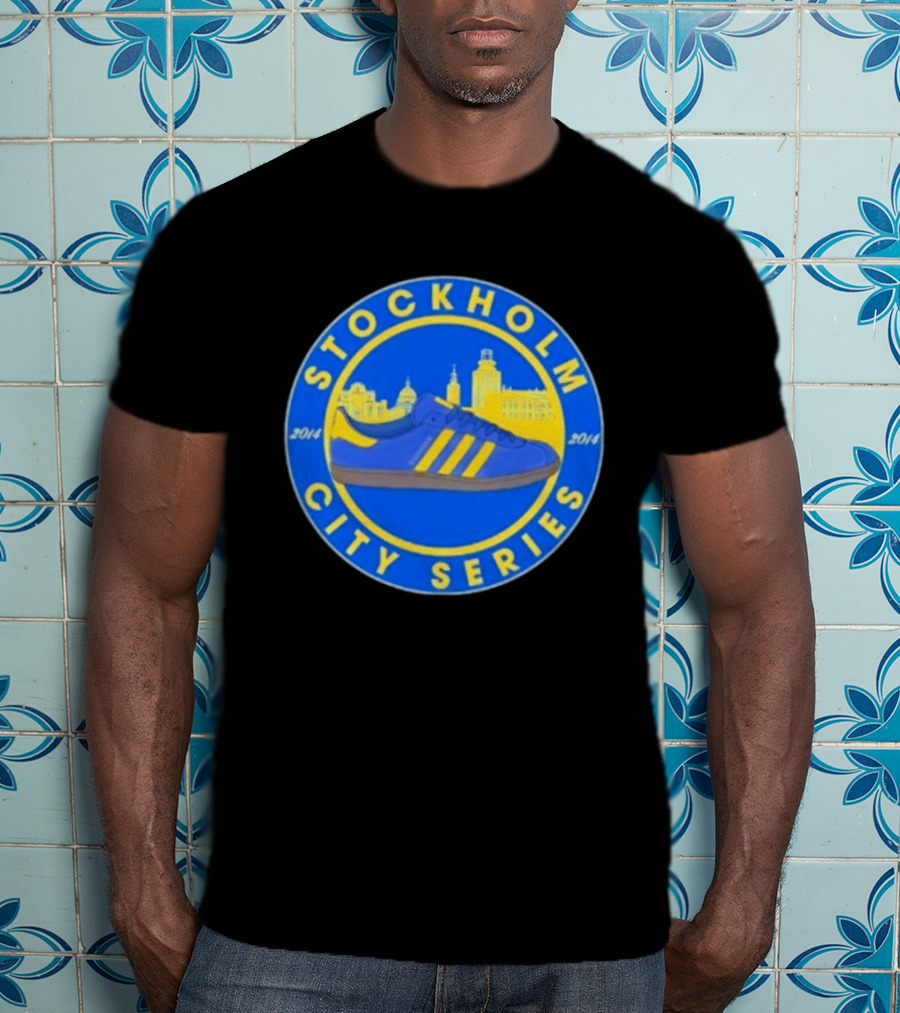 Stockholm City Series Adidas Sneaker 2014 Skyline T-Shirt