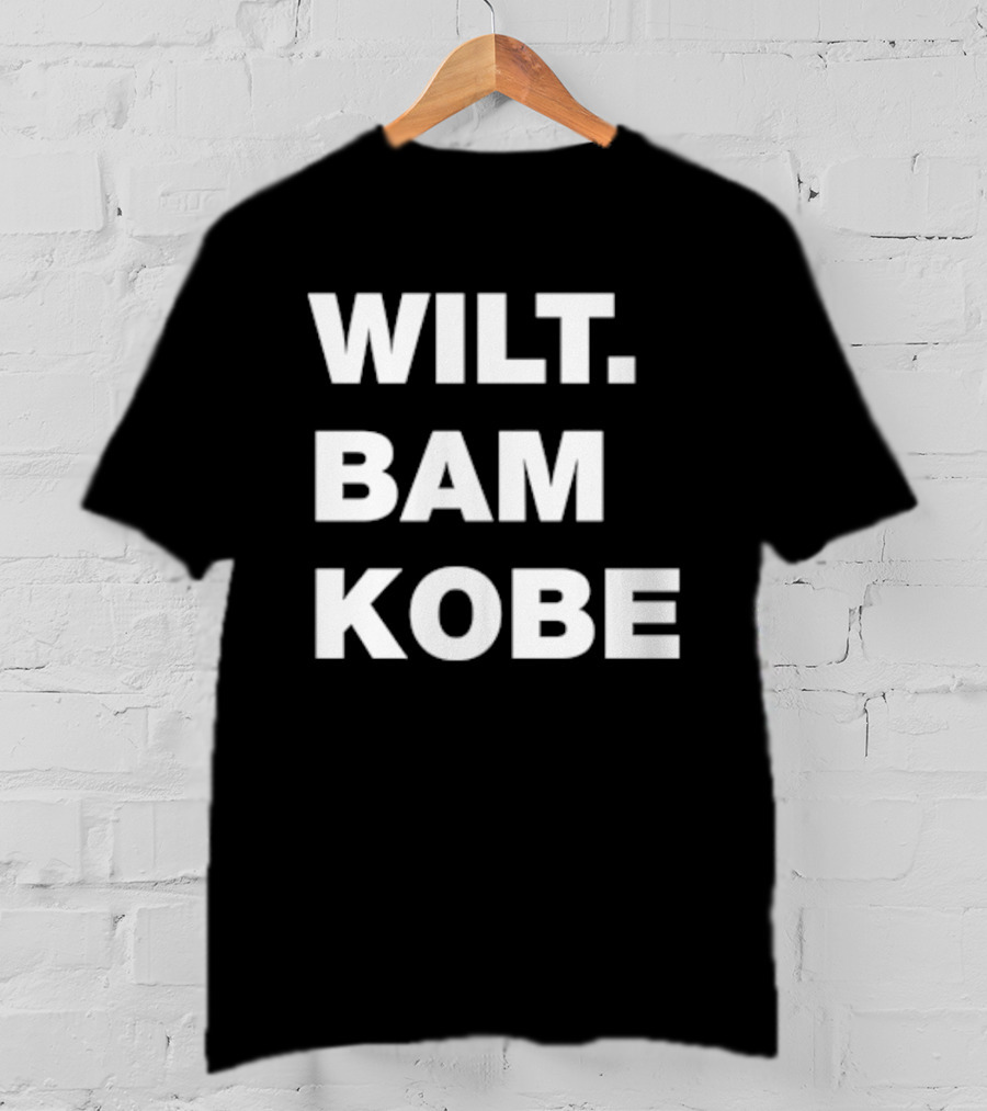 Wilt Bam Kobe T-Shirt