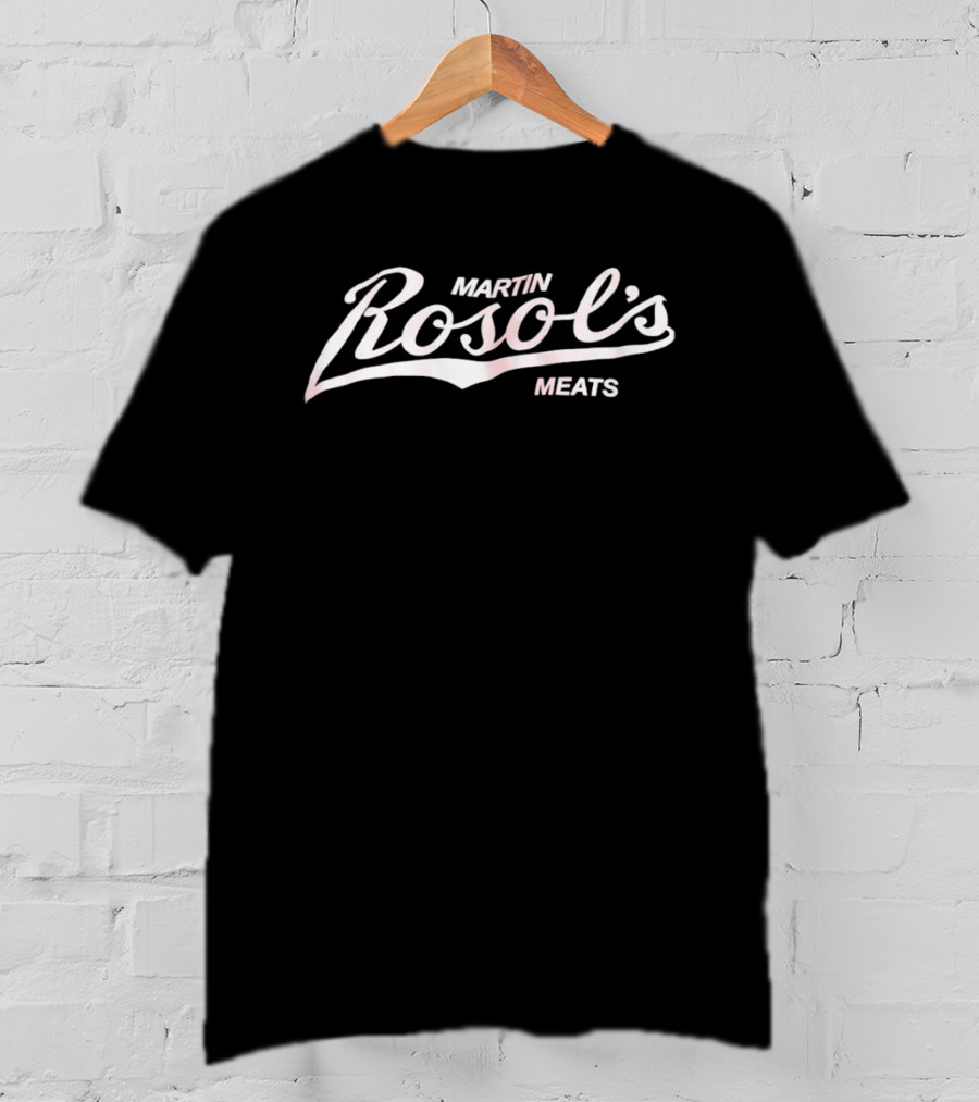 Martin Rosol's Meats Classic Butcher Brand T-Shirt