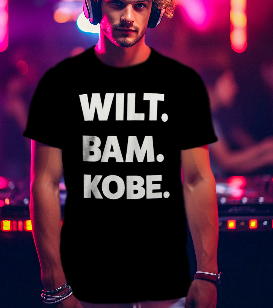 Wilt Chamberlain Bam Adebayo Kobe Bryant T-Shirt