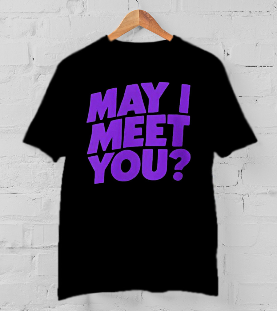 May I Meet You Question T-Shirt