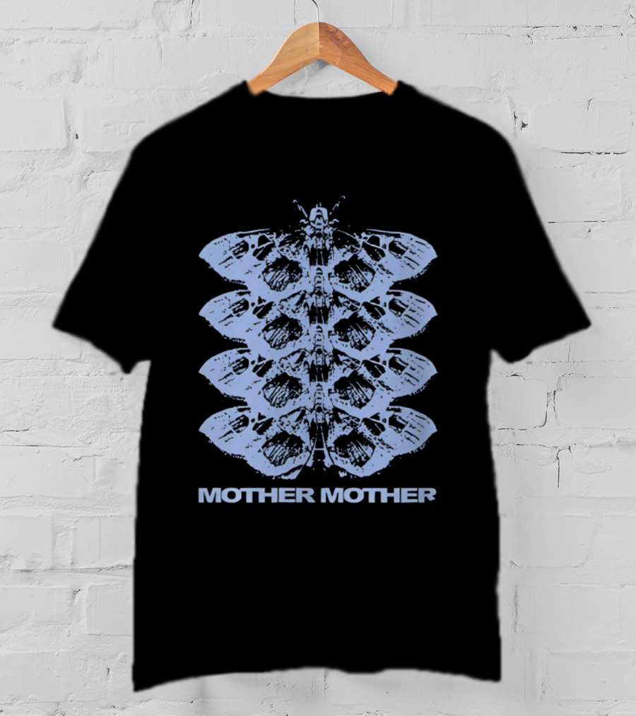 Mother Mother Moth Stack Indie Rock Band T-Shirt