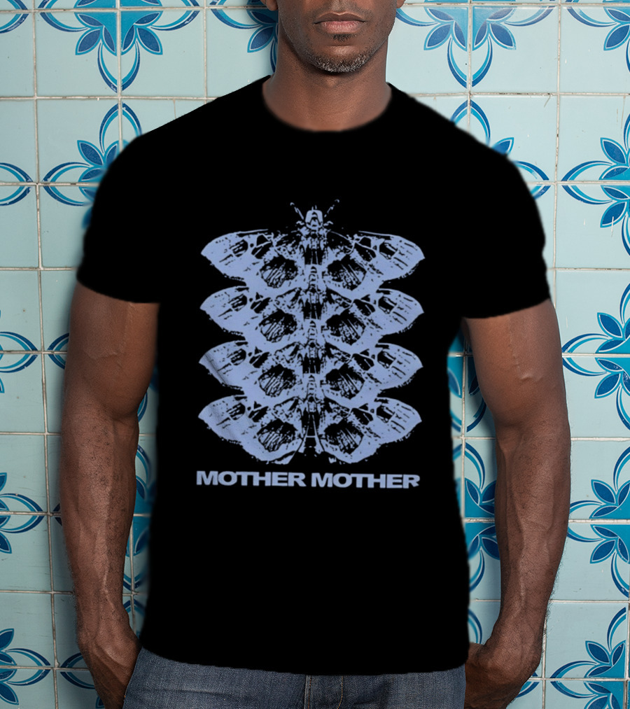 Mother Mother Moth Stack Indie Rock Band T-Shirt