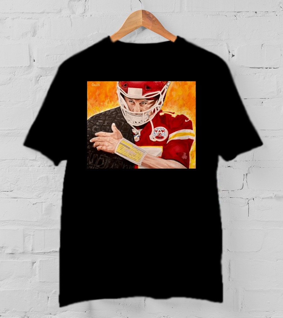 NFL Patrick Mahomes Kansas City Chiefs Player T-Shirt