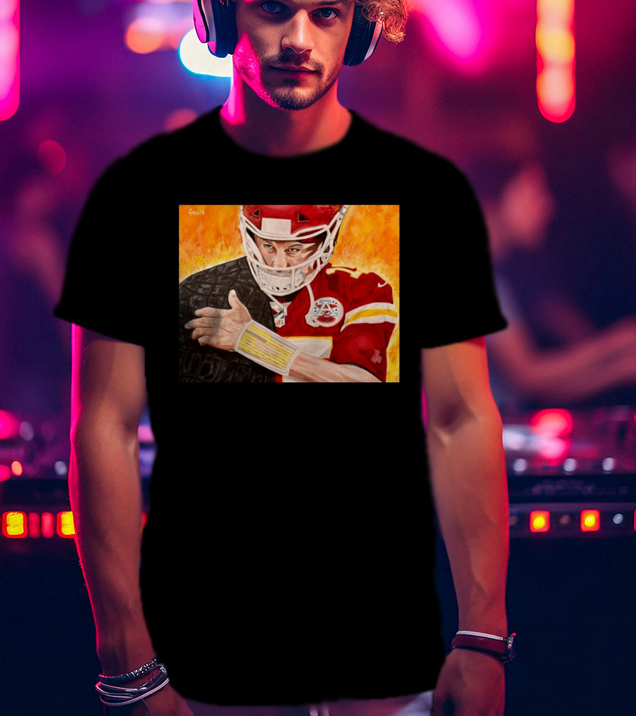 NFL Patrick Mahomes Kansas City Chiefs Player T-Shirt