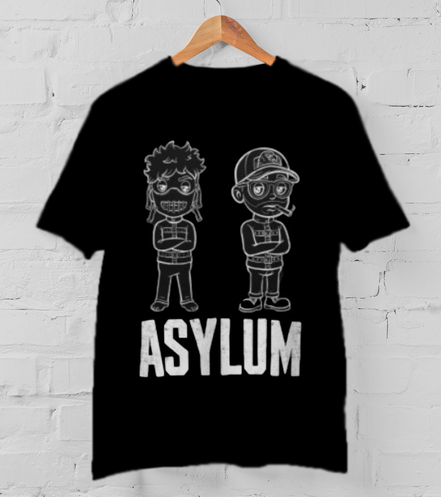 Asylum Remake Store Cartoon Characters T-Shirt