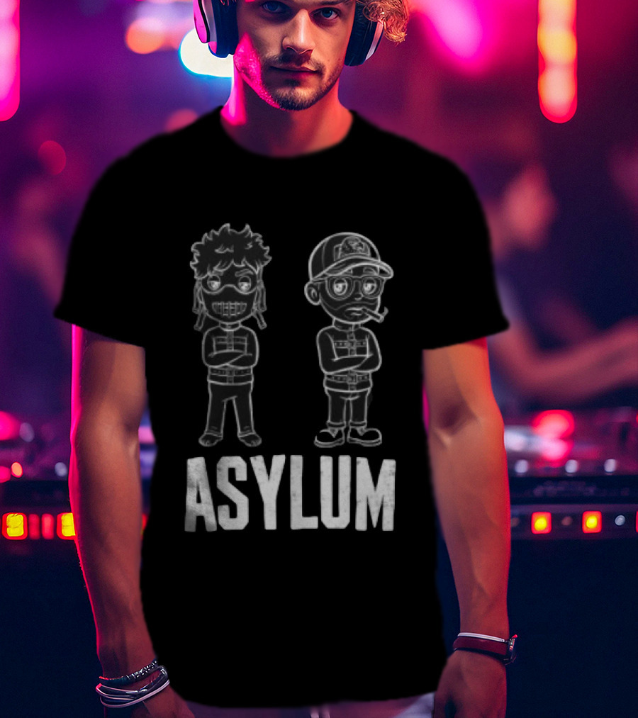 Asylum Remake Store Cartoon Characters T-Shirt