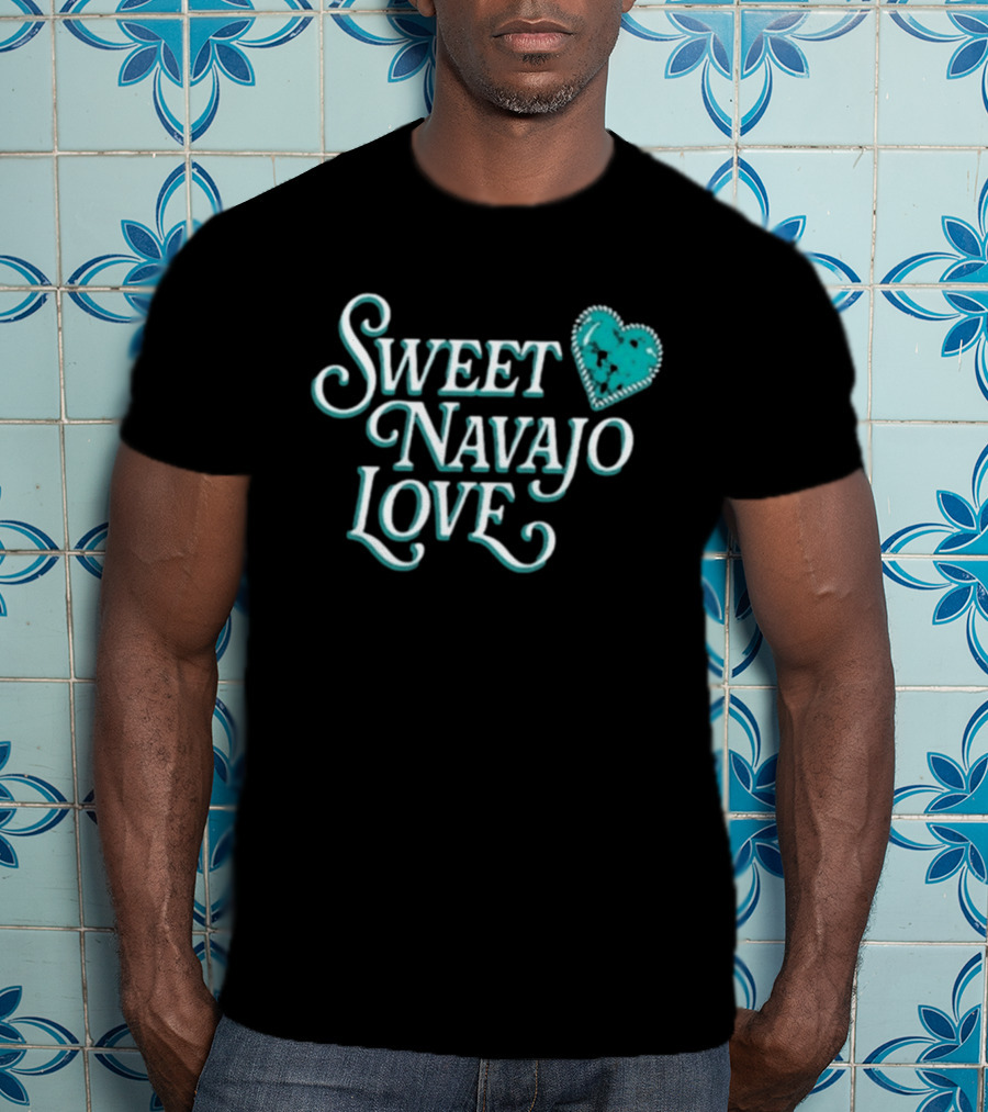 Sweet Navajo Love Heart T-Shirt