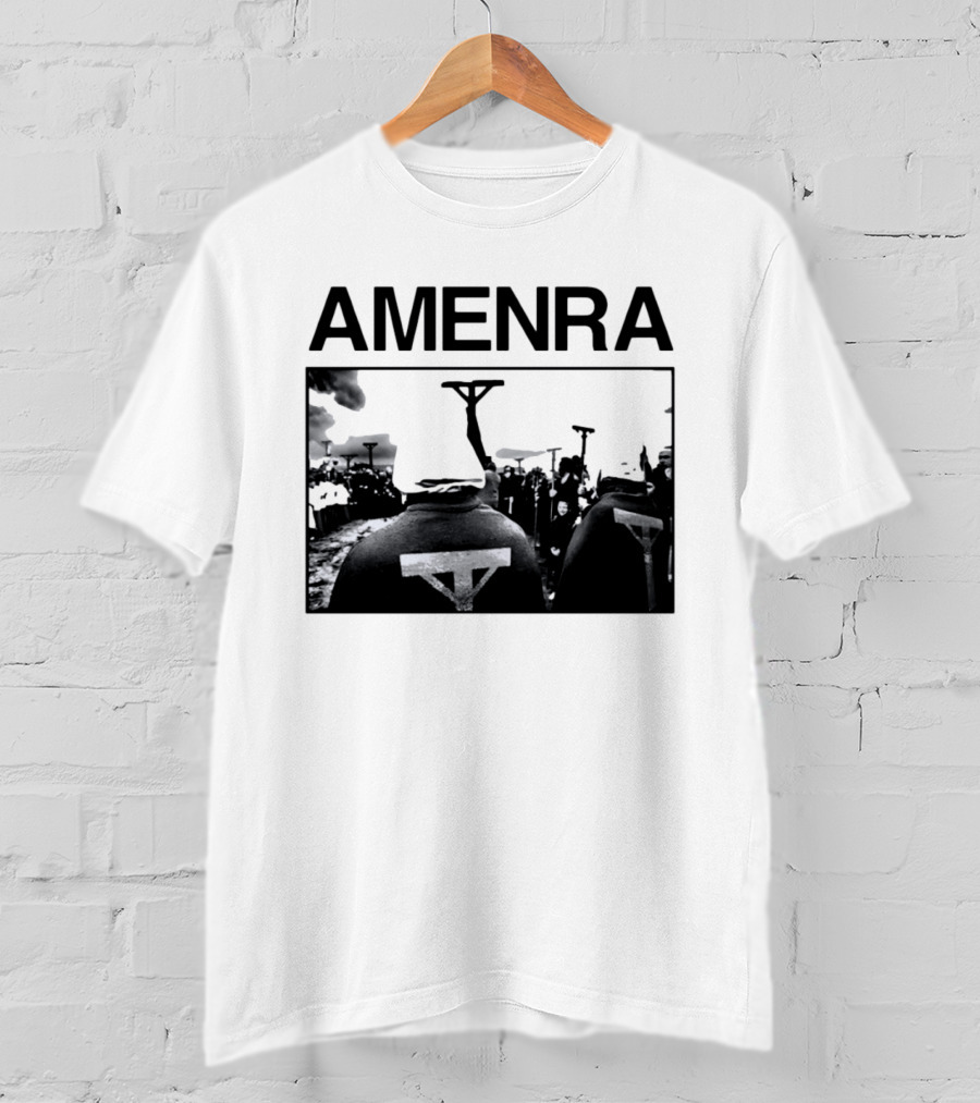 Amenra Ik Vond Je In De Ogen Van Mijn Medemens Crucifix T-Shirt