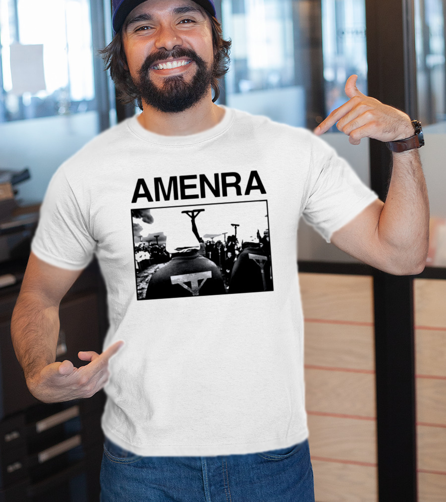 Amenra Ik Vond Je In De Ogen Van Mijn Medemens Crucifix T-Shirt