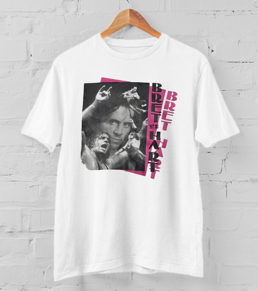 Bret Hit Man Hart WWF Wrestling Legend T-Shirt